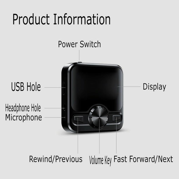 16Gb Ai Recorder With Bluetooth & Voice Control Dictapones & Voice Recorders