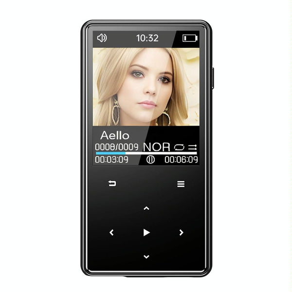 16Gb Bluetooth Mp3 / Mp4 Music Player Black 32Gb Ipods & Mp3 Players