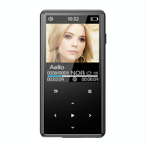 16Gb Bluetooth Mp3 / Mp4 Music Player Black 32Gb Ipods & Mp3 Players