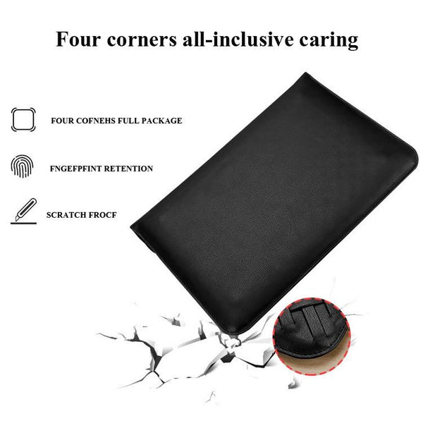 Parallel 13 Inch Hand Woven Notebook Liner Bag For Computers Black Laptop Cases & Bags