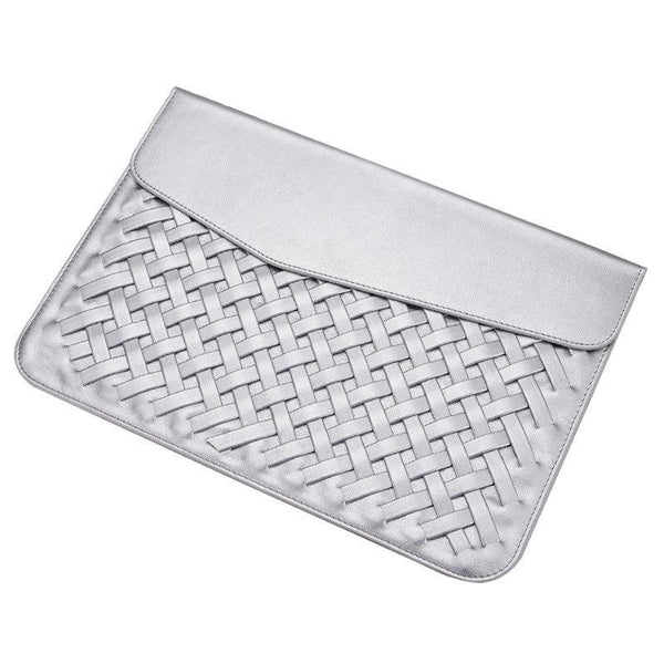Parallel 13 Inch Hand Woven Notebook Liner Bag For Computers Black Laptop Cases & Bags