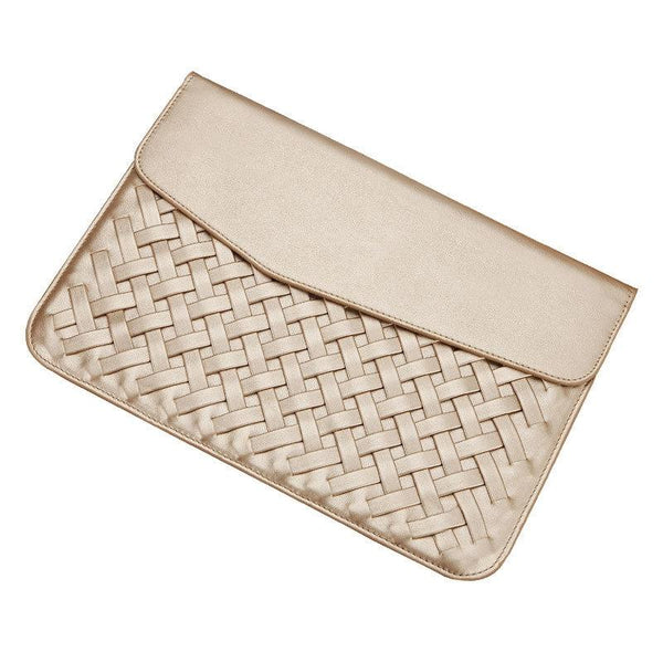 Parallel 13 Inch Hand Woven Notebook Liner Bag For Computers Black Laptop Cases & Bags