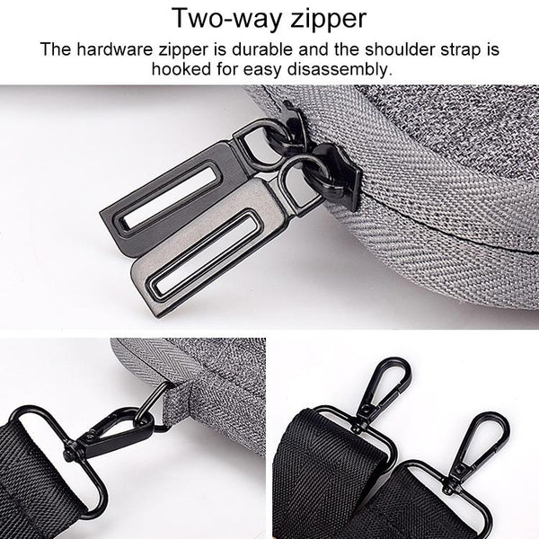 15.4 Inch Laptop Carrying Bag With Shoulder Strap Handheld Briefcase Style Black Laptop Cases & Bags