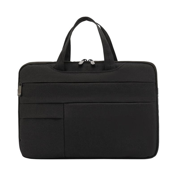 15.6 Inch Waterproof Laptop Handbag Oxford Cloth Black Laptop Cases & Bags