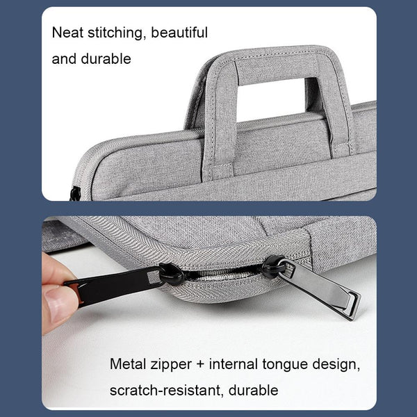 15.6 Inch Multi Compartment Laptop Sleeve With Waterproof Storage Rose Pink Laptop Cases & Bags