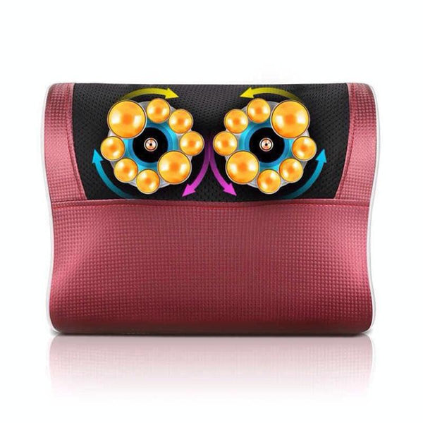 Multifunctional Electric Massage Pillow For Neck Back And Waist Massagers