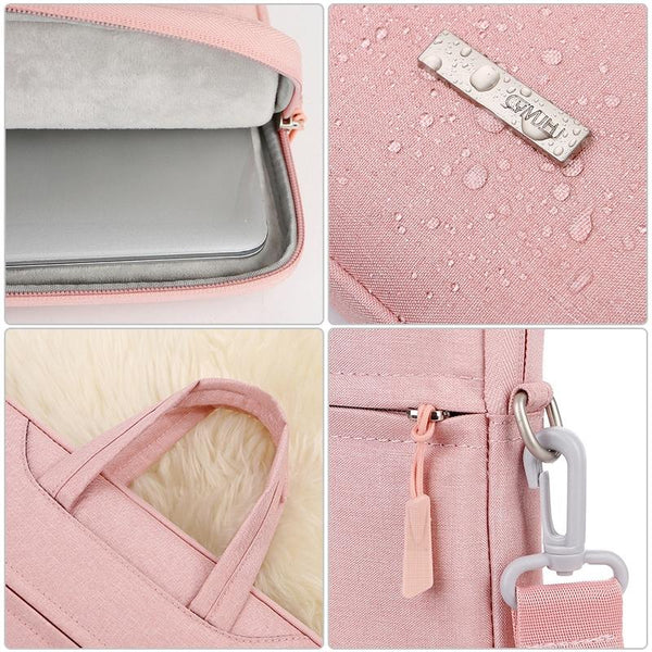 14 Inch Inner Bag With Shoulder Strap For Handbag Or Laptop Power Pink Laptop Cases & Bags