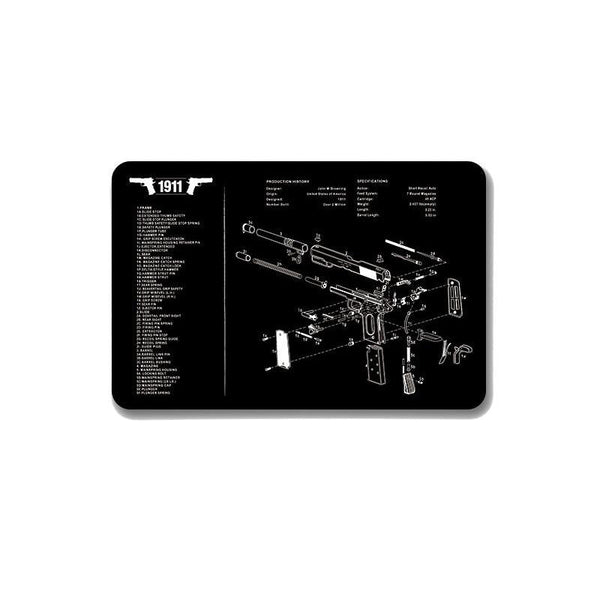 2 Pack Non Slip Office Gaming Mouse Pad 5Mm Sps 1911 Mouse Pads & Wrist Rests