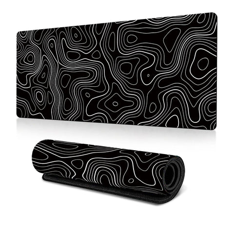 Abstract Gaming Mouse Pad 300 X 600 2Mm Fluid 25 400X900x2mm Mouse Pads & Wrist Rests