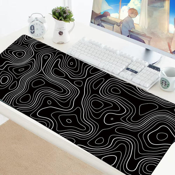 Abstract Gaming Mouse Pad 300 X 600 2Mm Fluid 25 400X900x2mm Mouse Pads & Wrist Rests