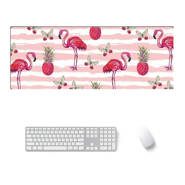 Rubber Mouse Pad For Office Learning 1 Flamingo Mouse Pads & Wrist Rests