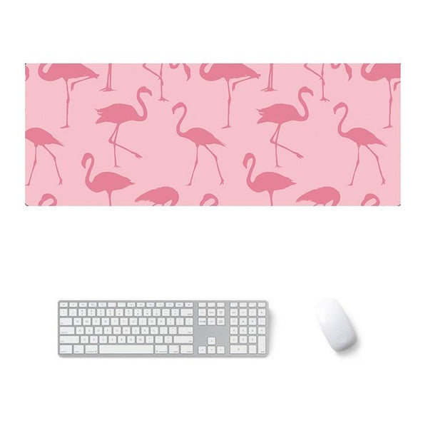 Rubber Mouse Pad For Office Learning 1 Flamingo Mouse Pads & Wrist Rests