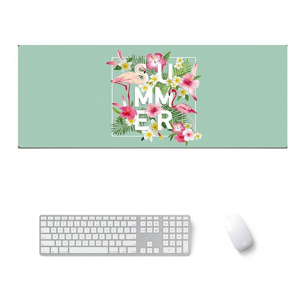 Rubber Mouse Pad For Office Learning 1 Flamingo Mouse Pads & Wrist Rests