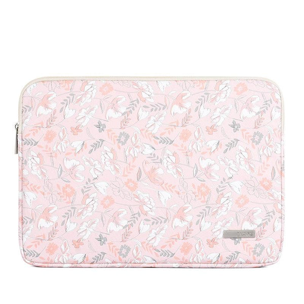 Parallel Deals Waterproof 14 Laptop Liner Bag In Light Pink Pu Leather Laptop Cases & Bags