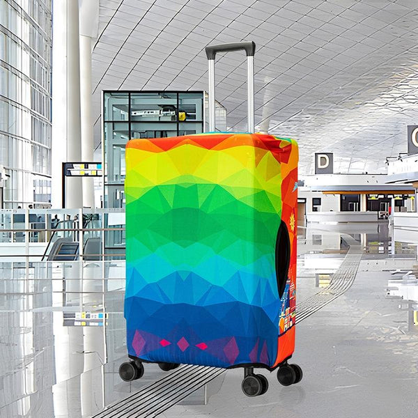 Thick Elastic Luggage Cover For Outdoor Travel Fits 22 24 Inches 016 Xl (24 26 Inches) Other Luggage