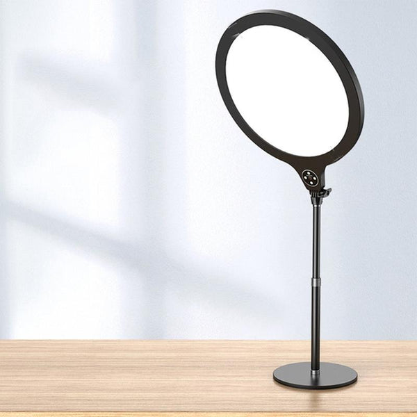 Large Desktop Beauty Fill Light Bracket For Live Broadcast And Photography 14.2 Inch / 36Cm Black Other Lighting & Studio