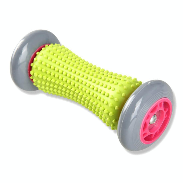 Yoga Massage Wheel For Neck Lumbar Leg Hand Foot 17Cm Length Random Colour Massagers