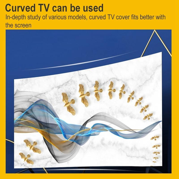 52 Inch Dust Proof Tv Cover For Household Love Television Covers