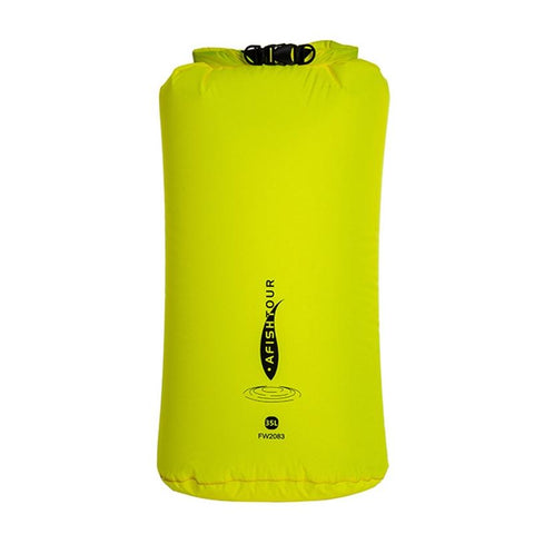 Multi Function Outdoor Storage Bag Waterproof Lightweight 35L Capacity Yellow Storage Bags