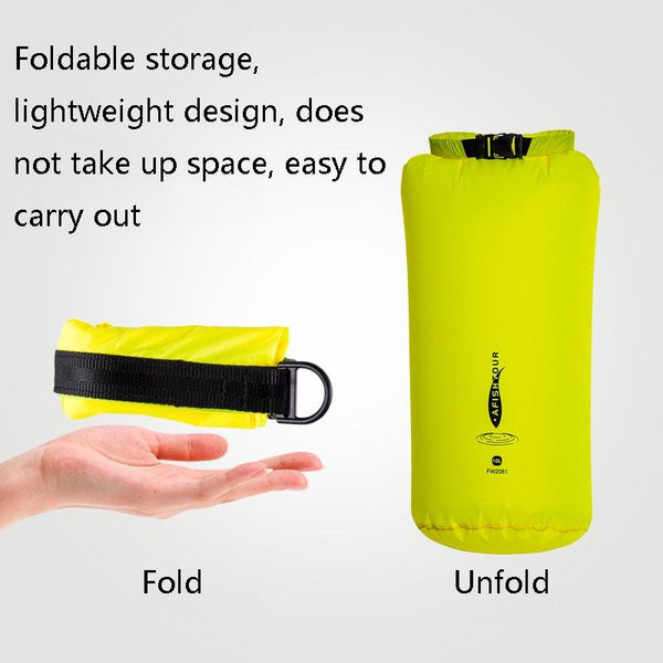 Multi Function Outdoor Storage Bag Waterproof Lightweight 35L Capacity Yellow Storage Bags