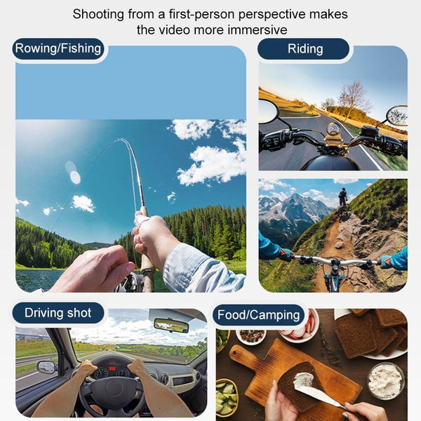 Chest Strap With Mount And Screw 6 In 1 360 Phone Clamp Straps & Hand Grips