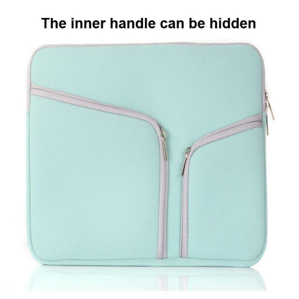 10 Inch Multi Pocket Laptop Liner Bag For Diving Material Blue Laptop Cases & Bags