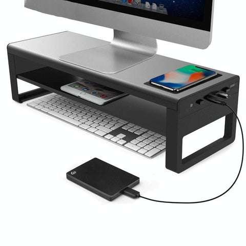 Vaydeer Laptop Stand Multifunctional Usb Wireless Display Rack Stands Holders & Car Mounts