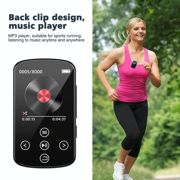 Touch Screen Mp3 Bluetooth Music Player 128Gb Memory Hifi Sports Clip 64Gb Ipods & Mp3 Players