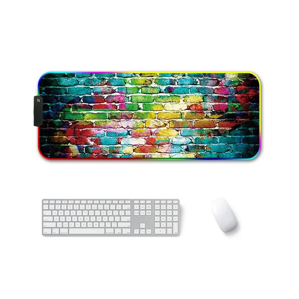 Rgb Non Slip Mouse Pad With Thermal Transfer Vast Starry Sky Mouse Pads & Wrist Rests