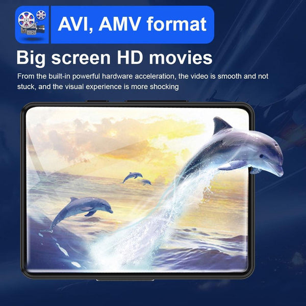 Bluetooth 5.0 Mp3 Player With Ebook Recorder 128Gb Ipods & Mp3 Players