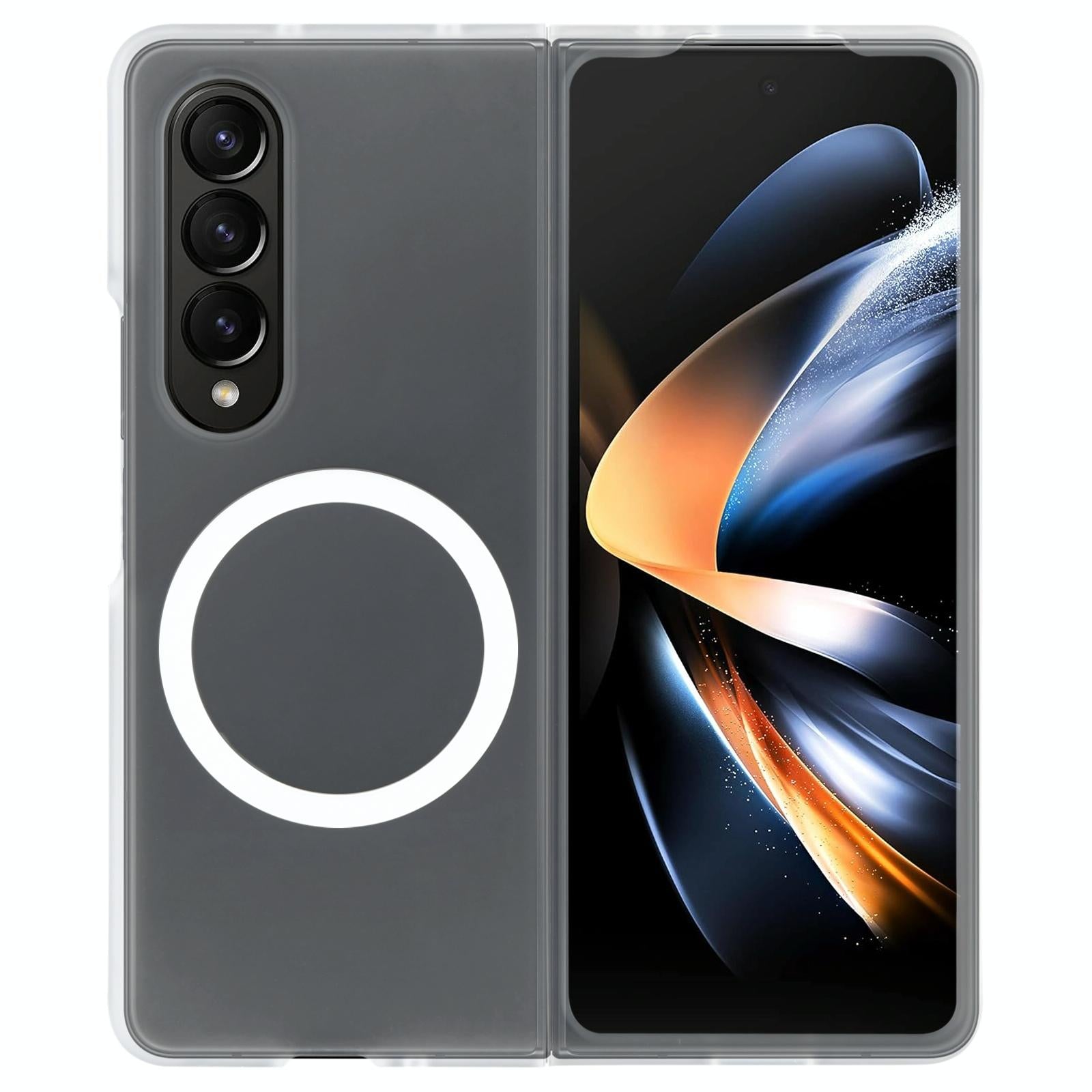 For Samsung Galaxy Z Fold4 5G Shockproof Magsafe Case Transparent Cases Covers & Skins