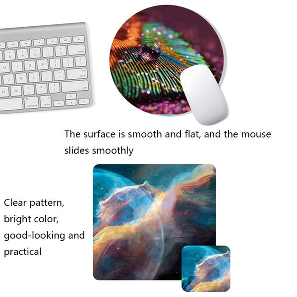 Spacious Mouse Pad For Desk 1 Magic Circles Mouse Pads & Wrist Rests