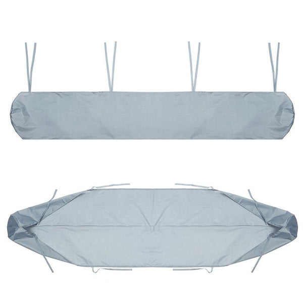 Waterproof Retractable Canopy For Outdoor Patio 5M Size Black Awning & Canopy Parts