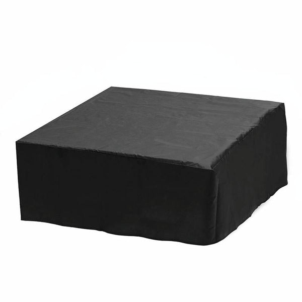 240X240x25cm Waterproof Dustproof Cover For Bathtub Pool Table & Chair Protects From Falling Leaves Black Outdoor Furniture Covers