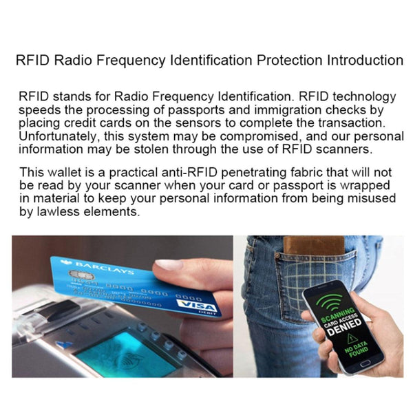 Aluminum Foil Rfid Blocking Card Holder Business Card Holders