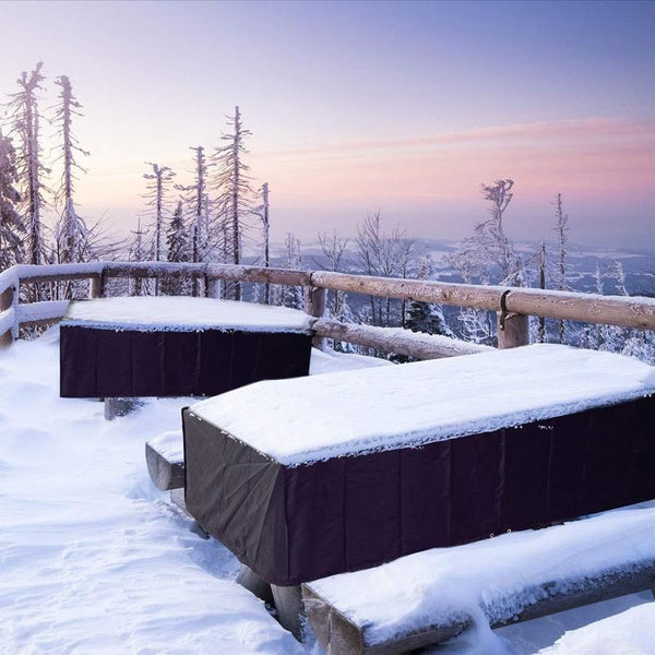 Waterproof Outdoor Furniture Cover For Garden Table And Chairs 315X160x74cm Outdoor Furniture Covers