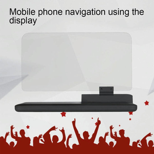 Car Gps Hud Holder For Smartphones Black Vehicle Camera Holders