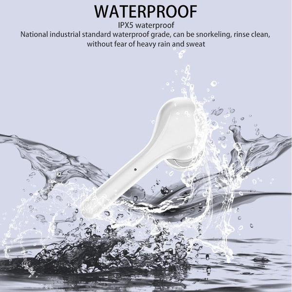 Wireless Stereo Sports Bluetooth Earphones With Charging Box K88 Tws Black Earbuds