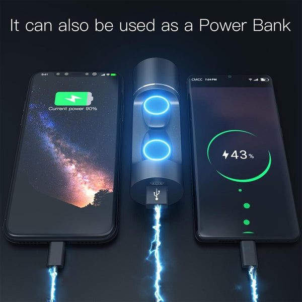 Waterproof Bluetooth Headset With Multi Function Earbuds