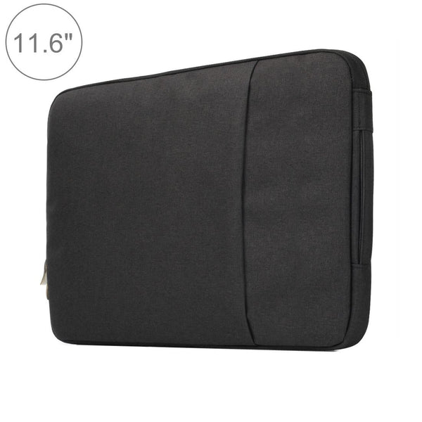 Universal Denim Laptop Case For 11.6 Notebooks Portable And Stylish Fits Macbook Air 32.2X21.8X2cm Black Laptop Cases & Bags