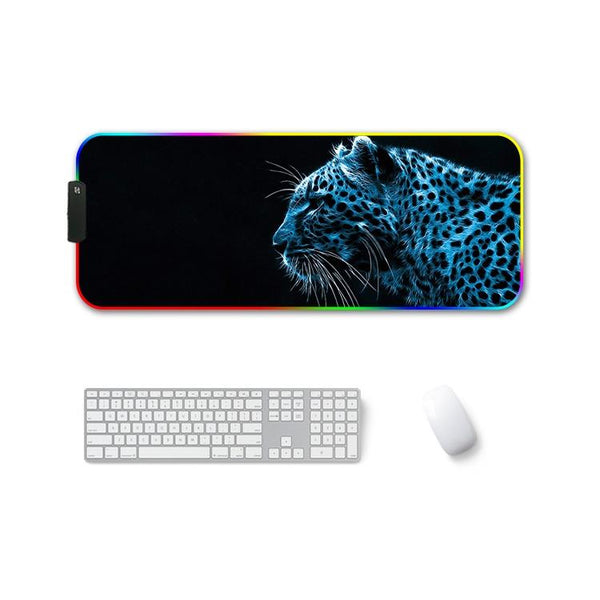Rgb Non Slip Mouse Pad With Thermal Transfer Snow Peak Mouse Pads & Wrist Rests