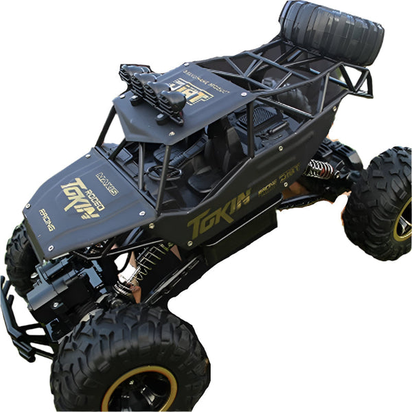 Off Road Climbing Car With 2.4Ghz Remote Control And Double Motors Black Rc Model Vehicles