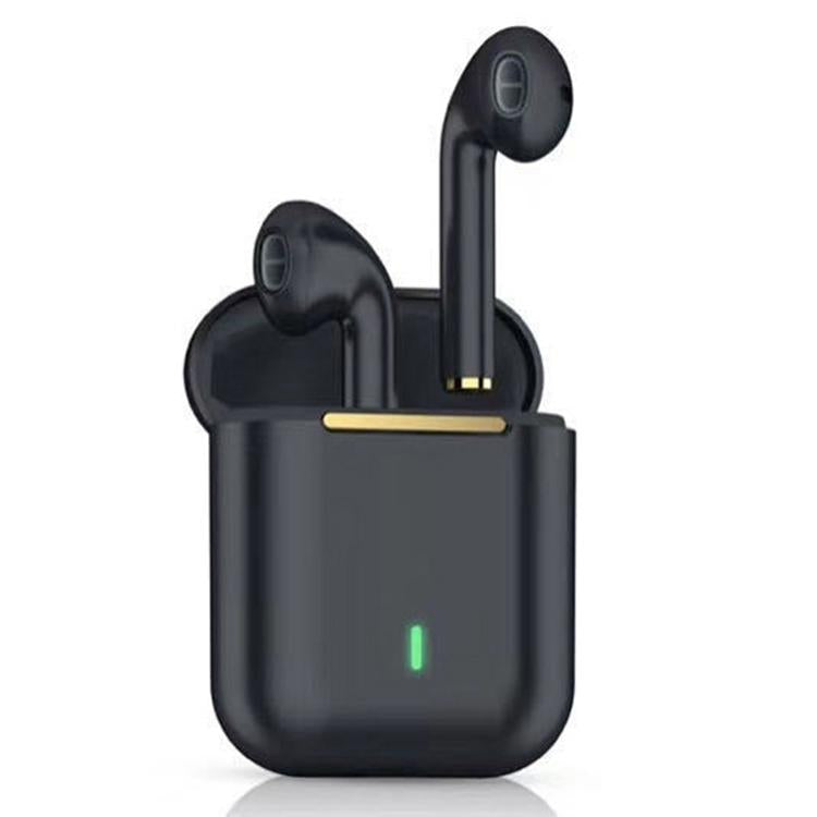 Wireless Binaural Bluetooth Earphones With Charging Box J18 Black Earbuds