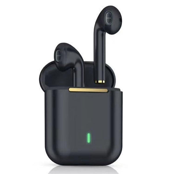 Wireless Binaural Bluetooth Earphones With Charging Box J18 Black Earbuds