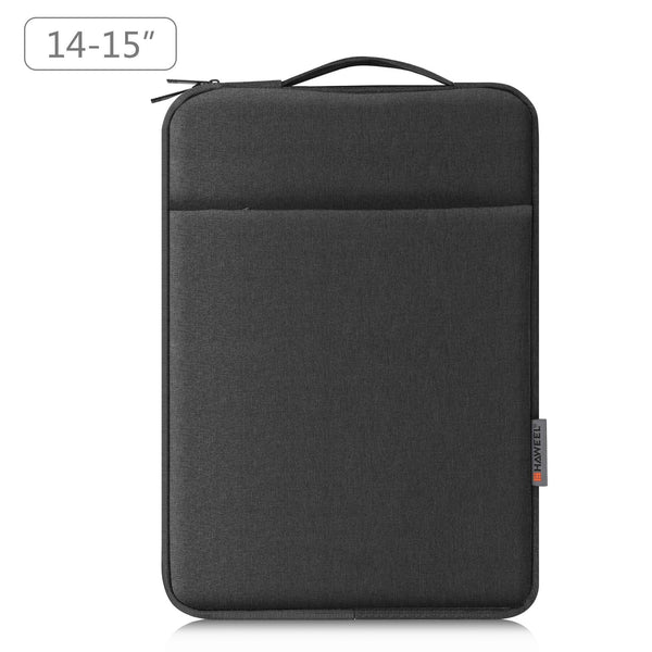 14 15 Inch Laptop Sleeve Briefcase With Zipper And Handle Black Laptop Cases & Bags