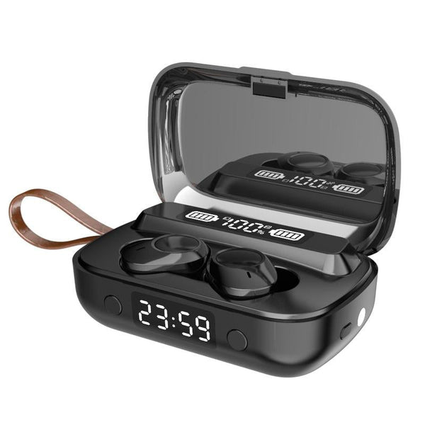 Touch Bluetooth Earphones With Dual Noise Cancellation And Charging Box Earbuds