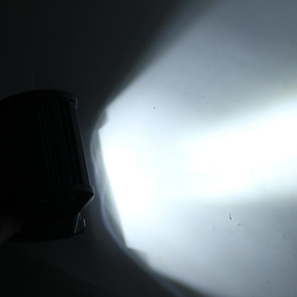 18W Cree 6 Led White Light Condenser Engineering Lamp / Waterproof Ip67 Suvs Dc 10 30V Black Led Car Lights