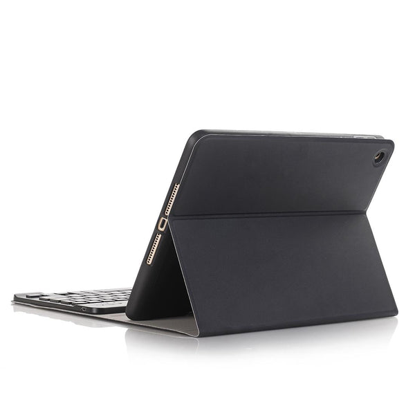 Parallel Deals Ultra Thin Detachable Bluetooth Keyboard Tablet Case For Ipad 10.2 2019 With Stand & Pen Slot Black Laptop Cases & Bags