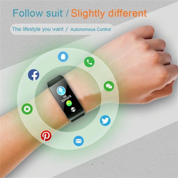 Waterproof Bluetooth Smartwatch With Tft Screen Black Smart Watches