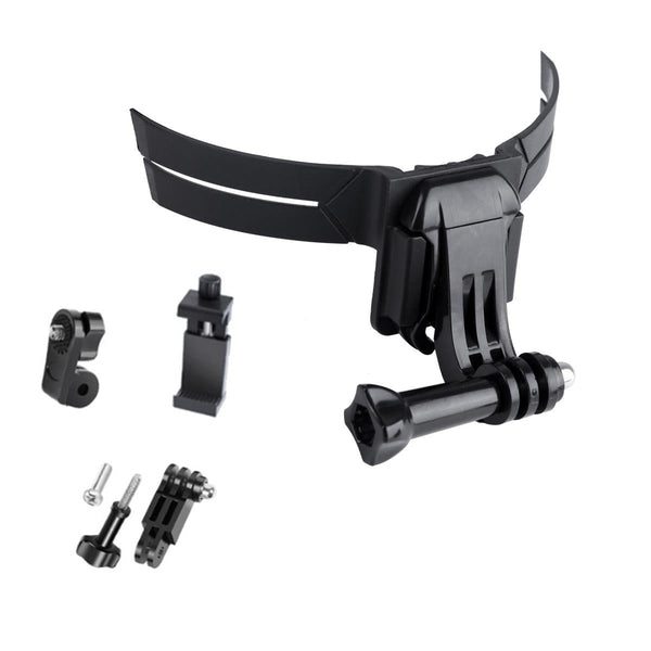 Helmet Mount Kit For Action Camera With Phone Clamp And Adapter Helmet Parts & Accessories